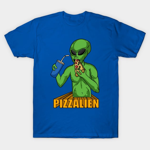 PIZZALIEN T-Shirt by Toywuzhere